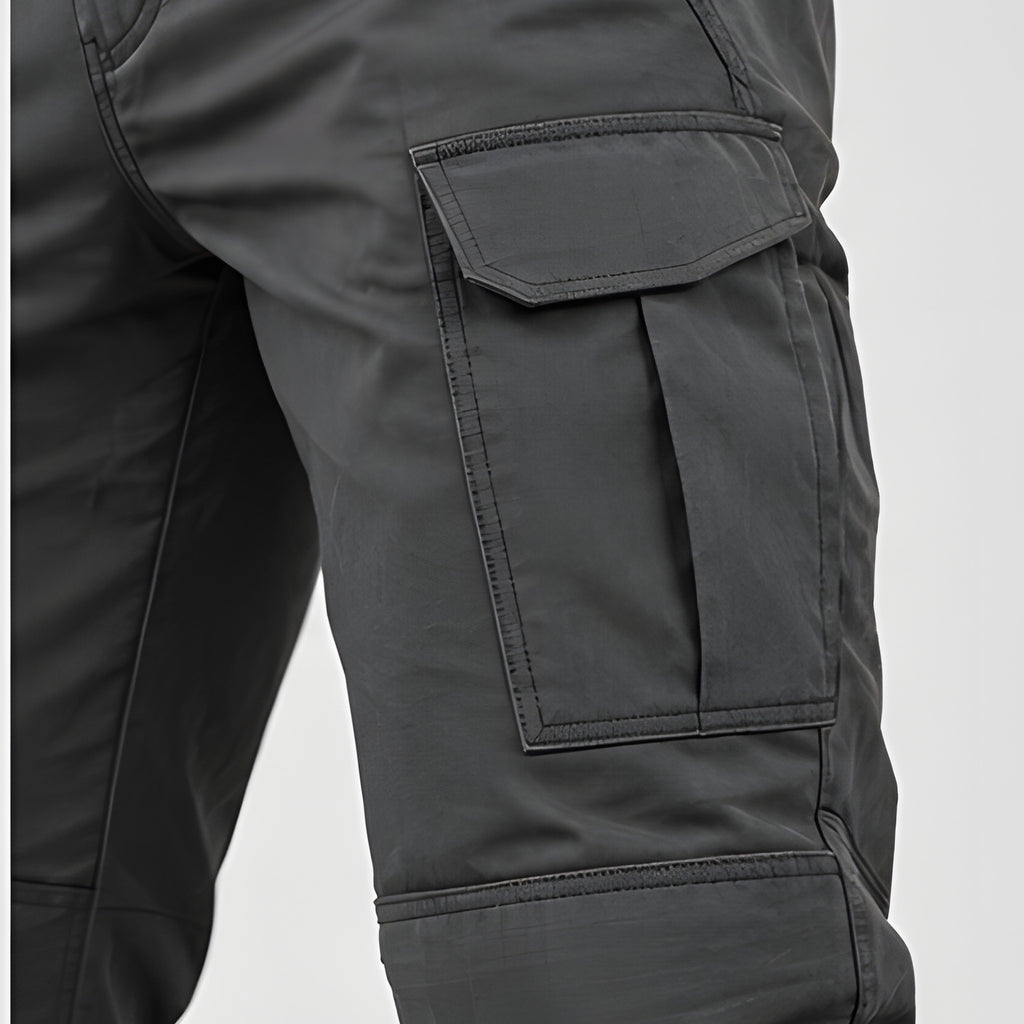 Calça Tática Impermeável Tormenta Cinza - bolso cargo
