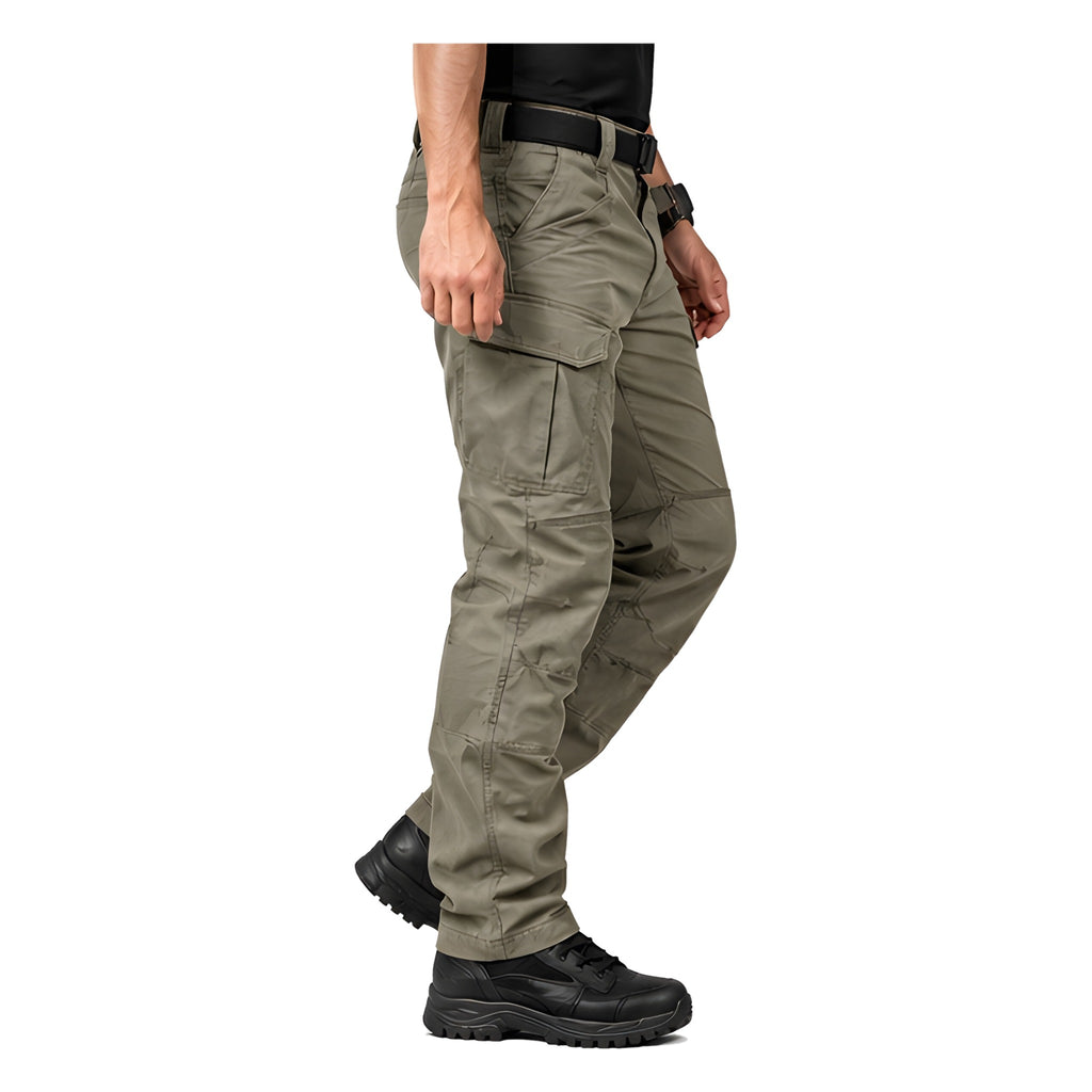 Calça Tática Impermeável Tormenta Cáqui - perfil