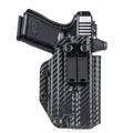 Coldre Velado para Glock G19, G19X, G44, G45, G22 e G23 com Lanterna e Red Dot