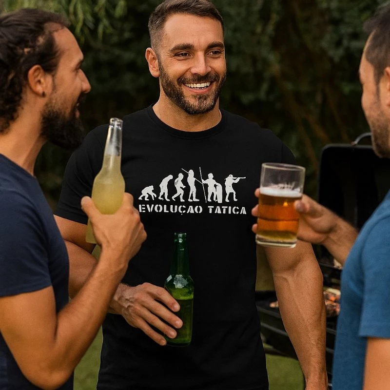 Camiseta Dry Fit Evolução do Operador