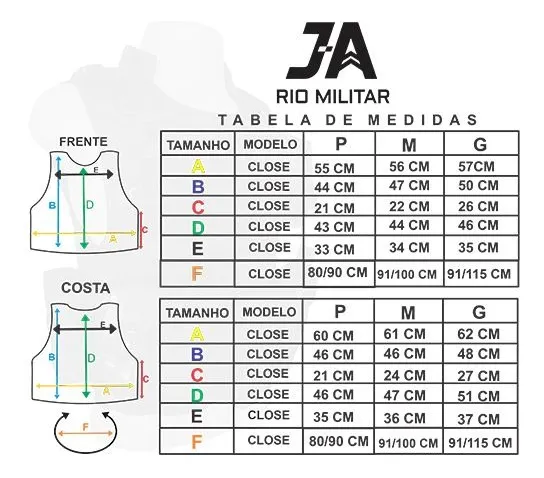 Colete Tático Modular Operador com 5 Acessórios - Preto
