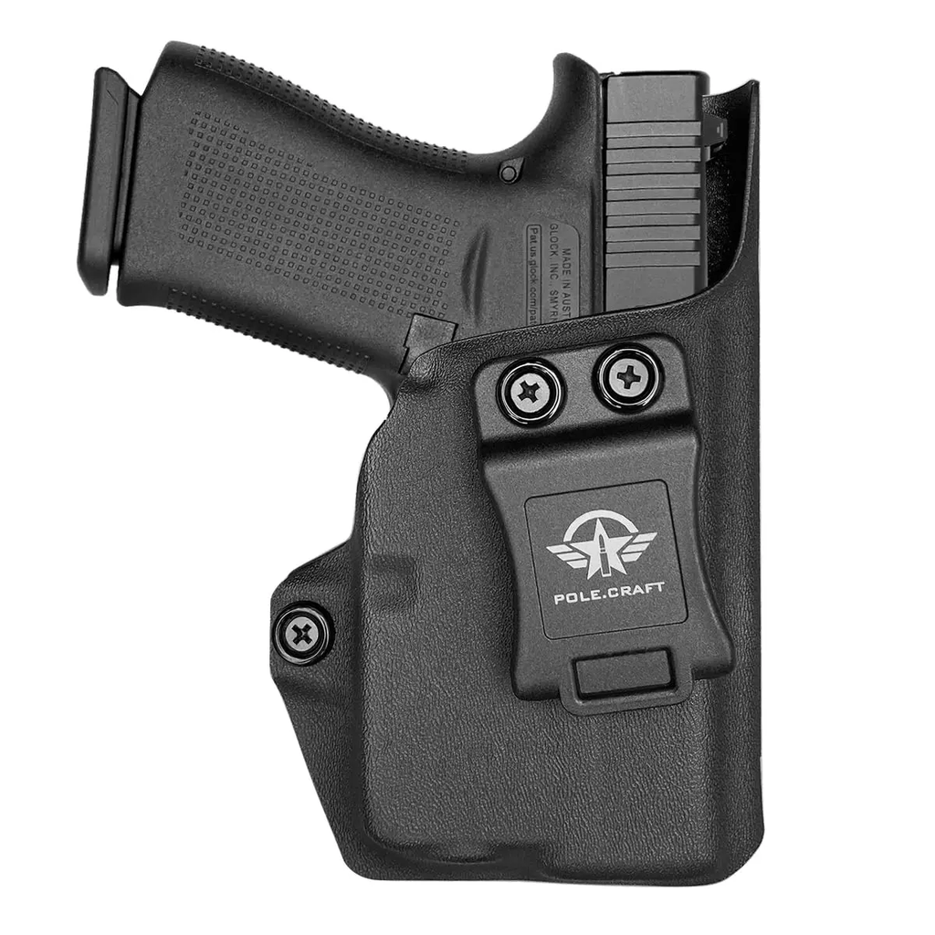 Coldre Velado em Kydex para Glock G43 e G43X com Lanterna TLR-6