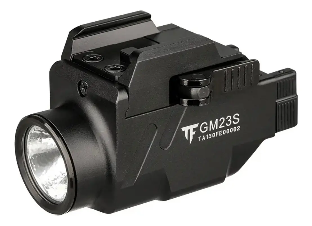 Lanterna Tática com Laser Integrado para Trilho