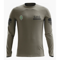Camiseta Manga Longa Dry Fit CAC UV 50+ com Nome Personalizado