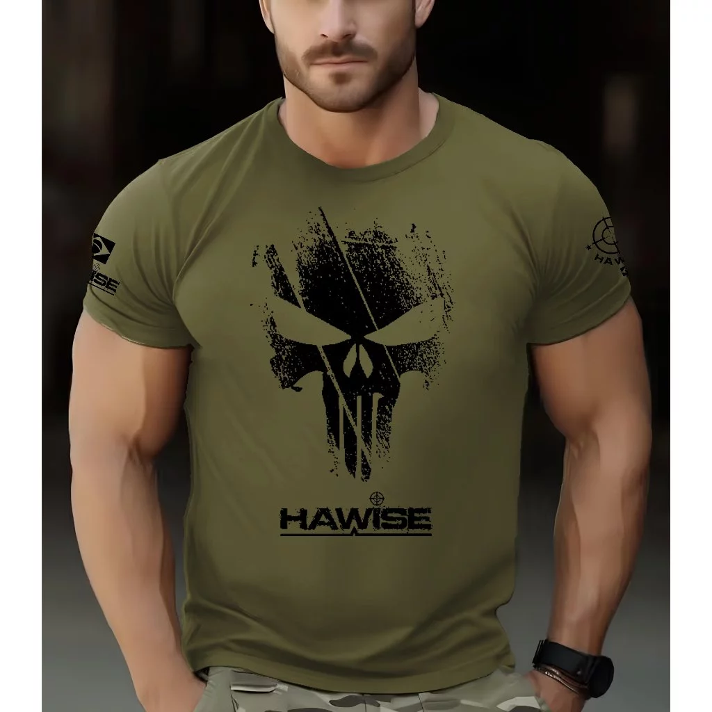 Camiseta Premium Caveira Sombria