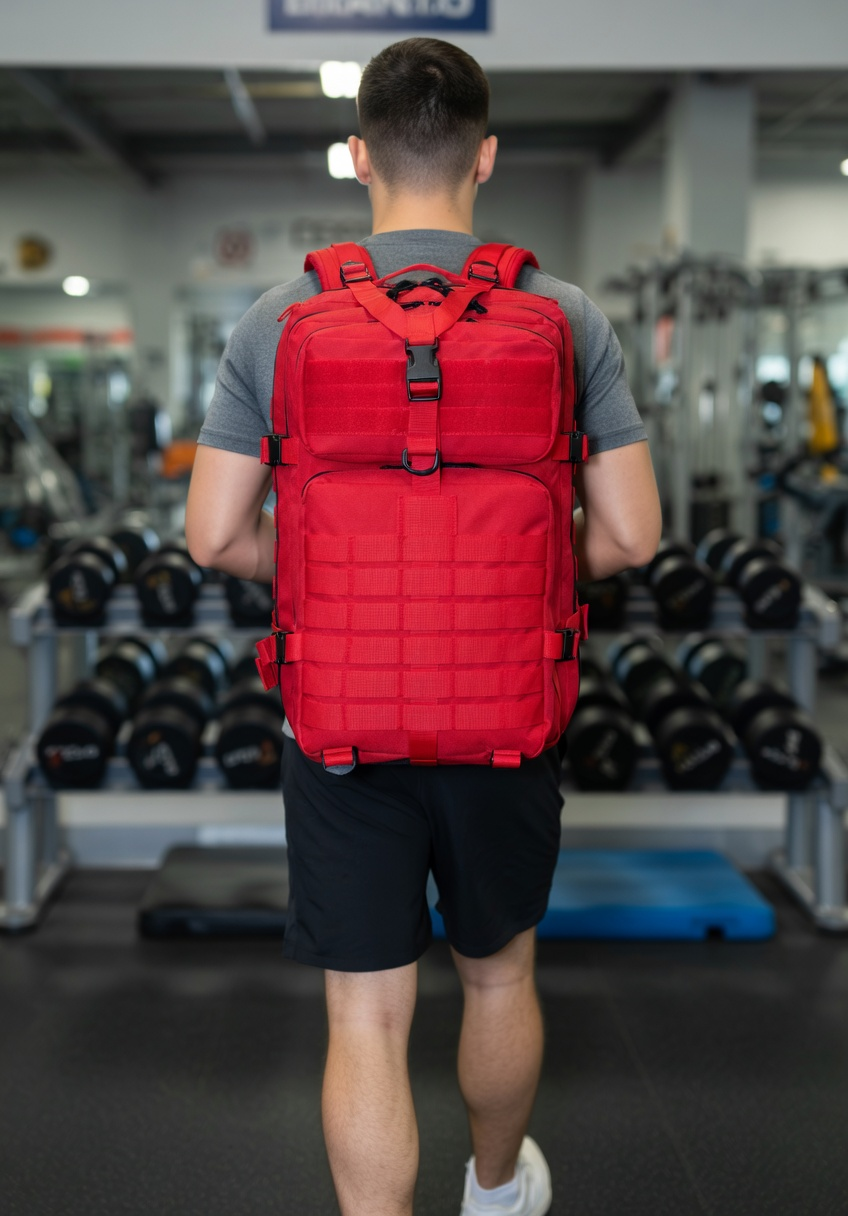 Mochila Tática Recon 50 Litros - Vermelha