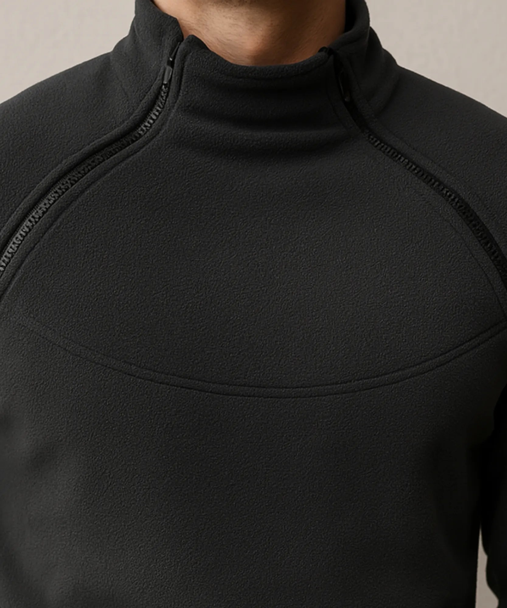 Blusa Térmica Inverno Tático - Preta