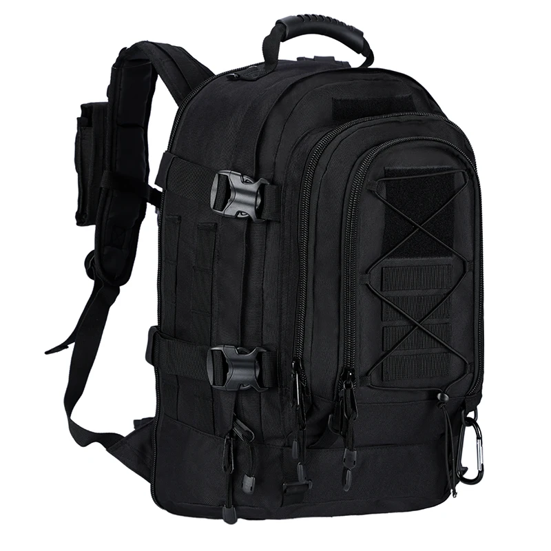 Mochila Expansível 40L a 60L Missão - Preta