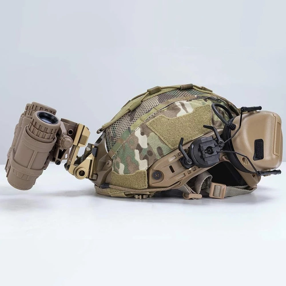 Capa Elástica Camuflada para Capacete Tático