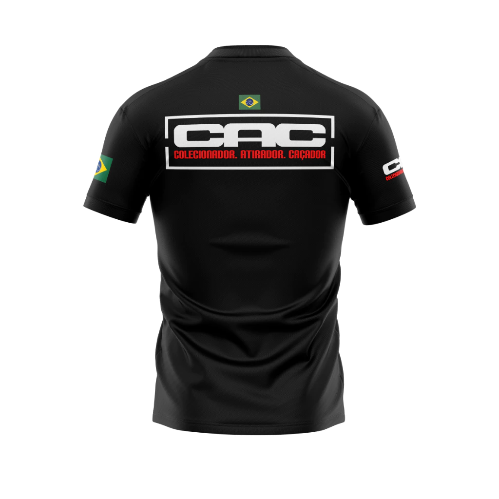 Camiseta Atirador CAC - Preta