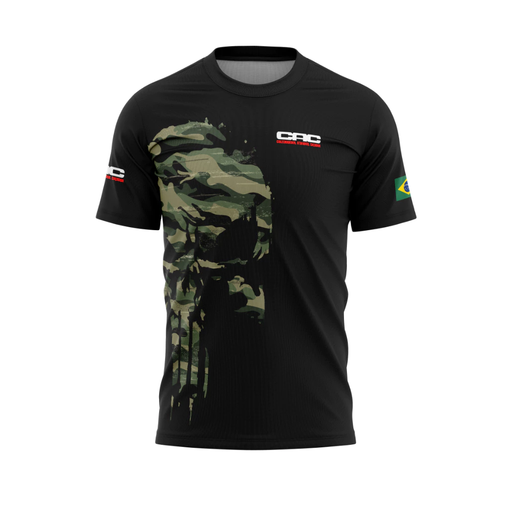 Camiseta Atirador CAC - Preta