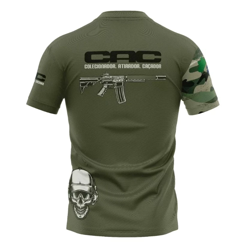 Camiseta Atirador CAC - Verde