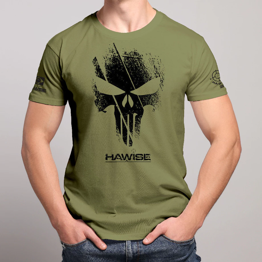 Camiseta Premium Caveira Sombria
