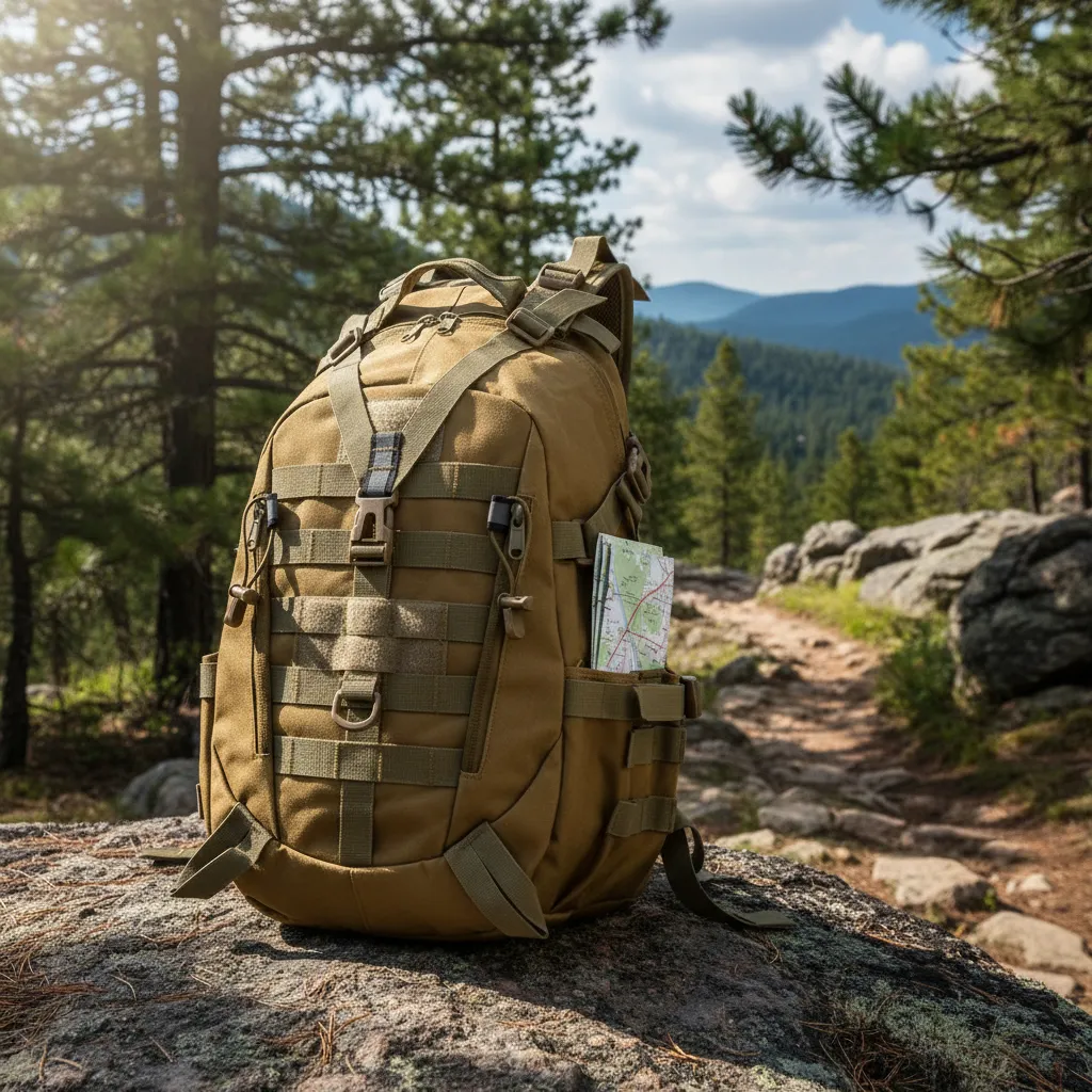 Mochila Tática Serra 40 Litros - Cáqui