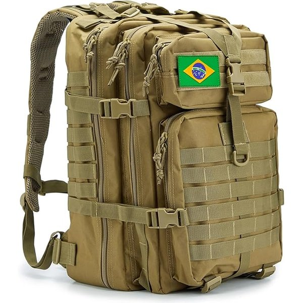 Mochila Tática Recon 50 Litros - Cáqui