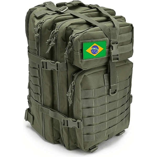 Mochila Tática Recon 50 Litros - Verde Oliva
