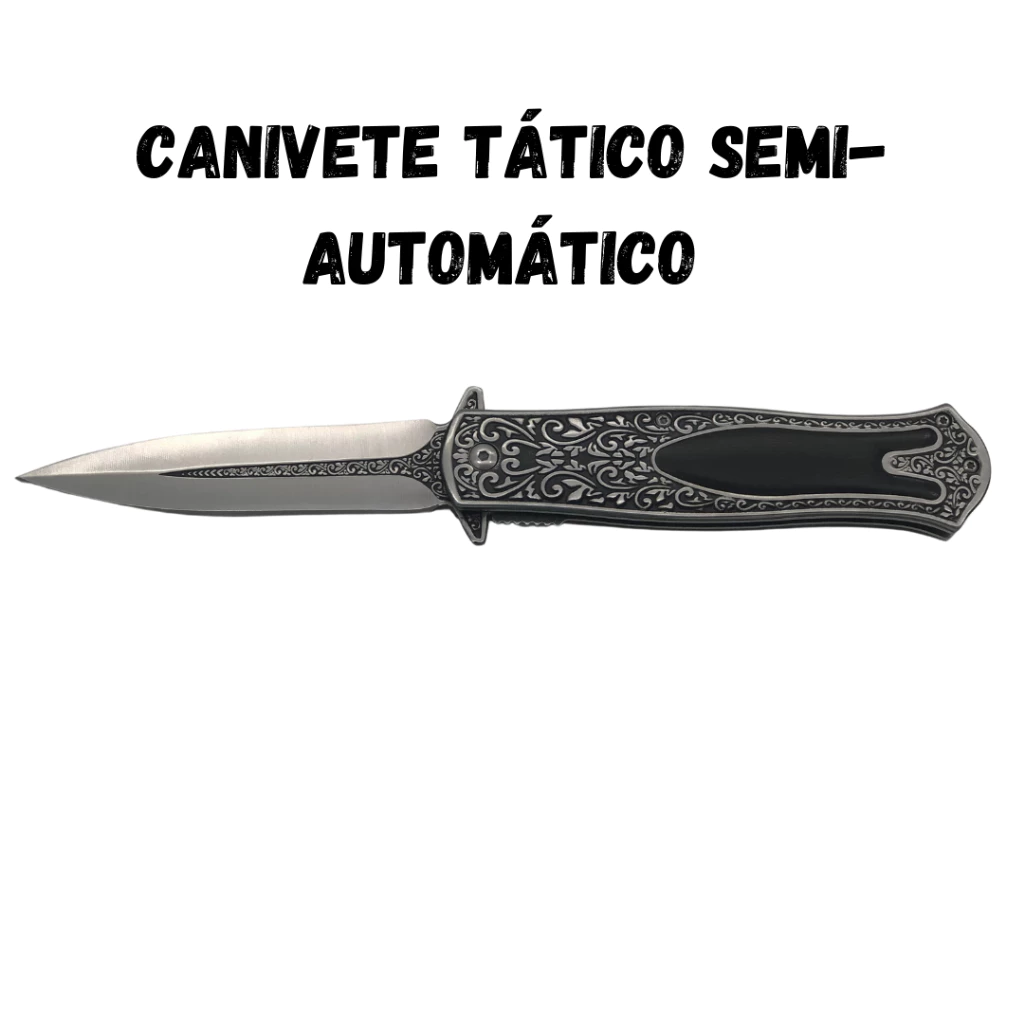Canivete Tático Abertura Assistida