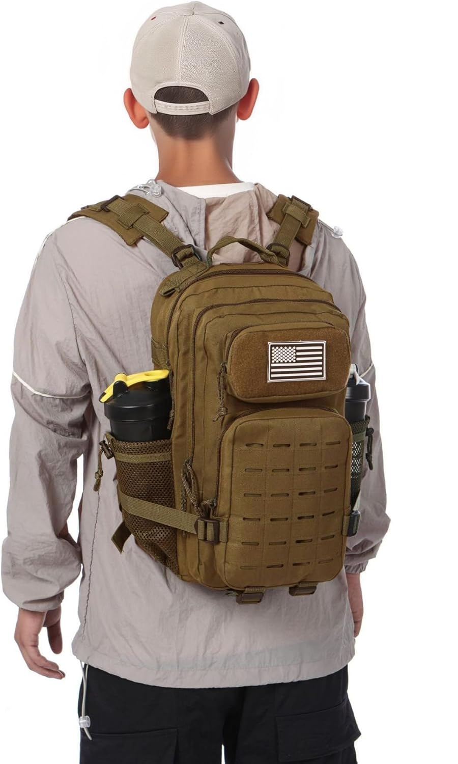 Mochila Tática Ágil 25L - Cáqui