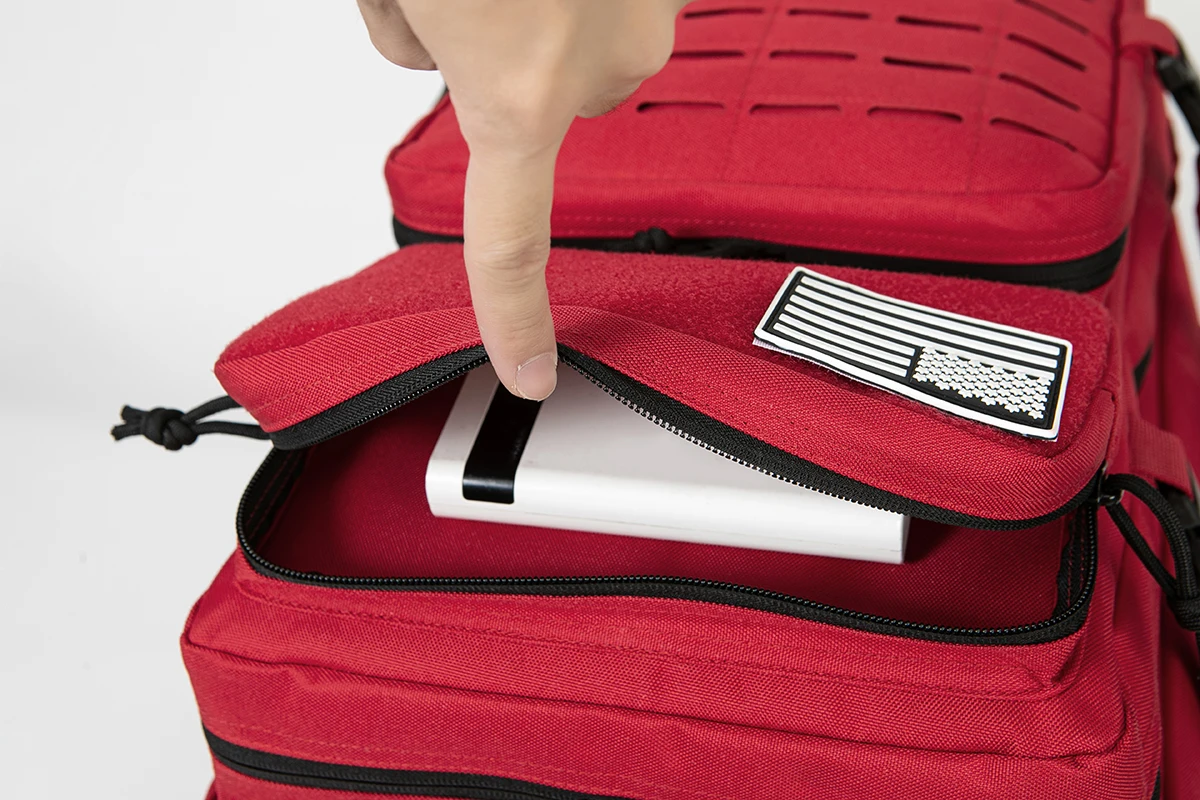 Mochila Andarilho 50 Litros - Vermelha
