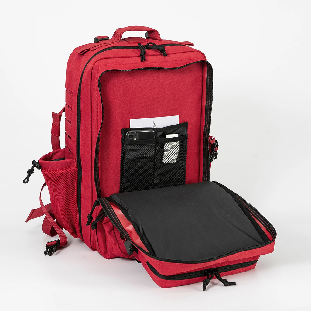 Mochila Andarilho 50 Litros - Vermelha