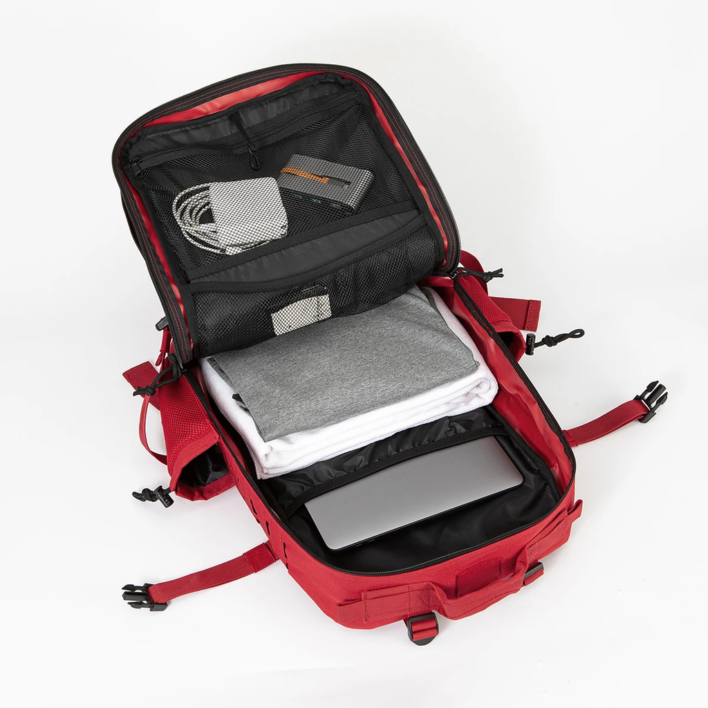 Mochila Andarilho 50 Litros - Vermelha