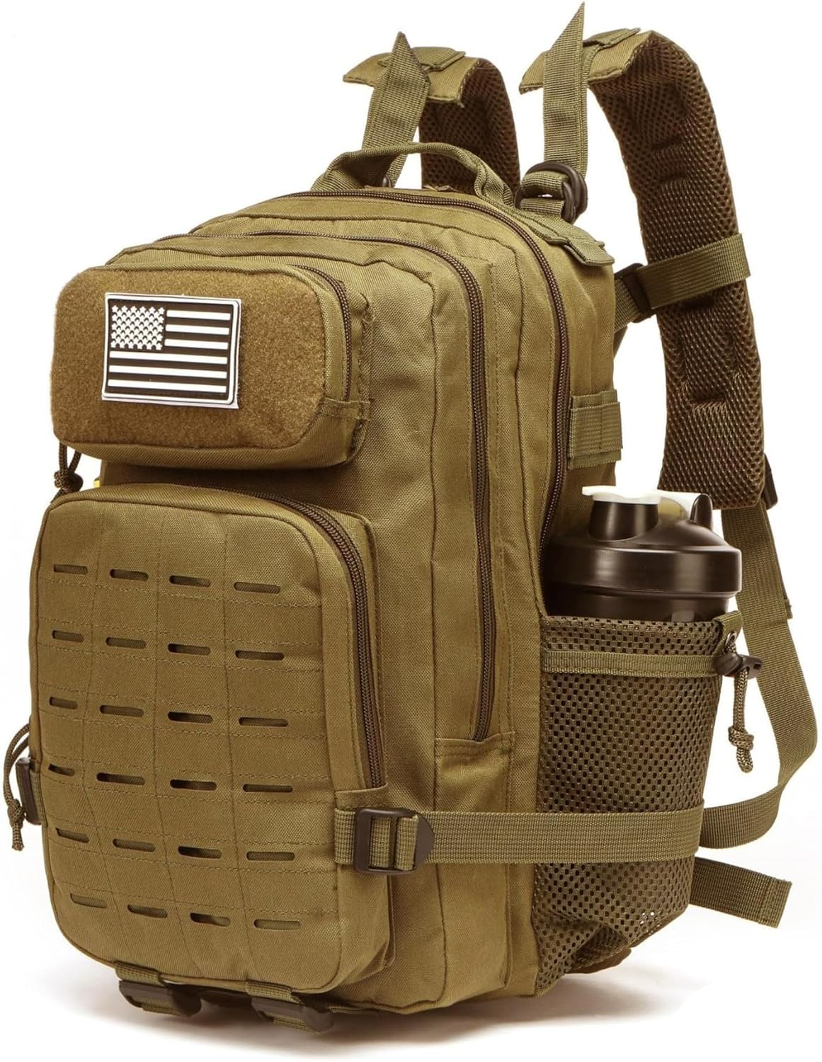 Mochila Tática Ágil 25L - Cáqui