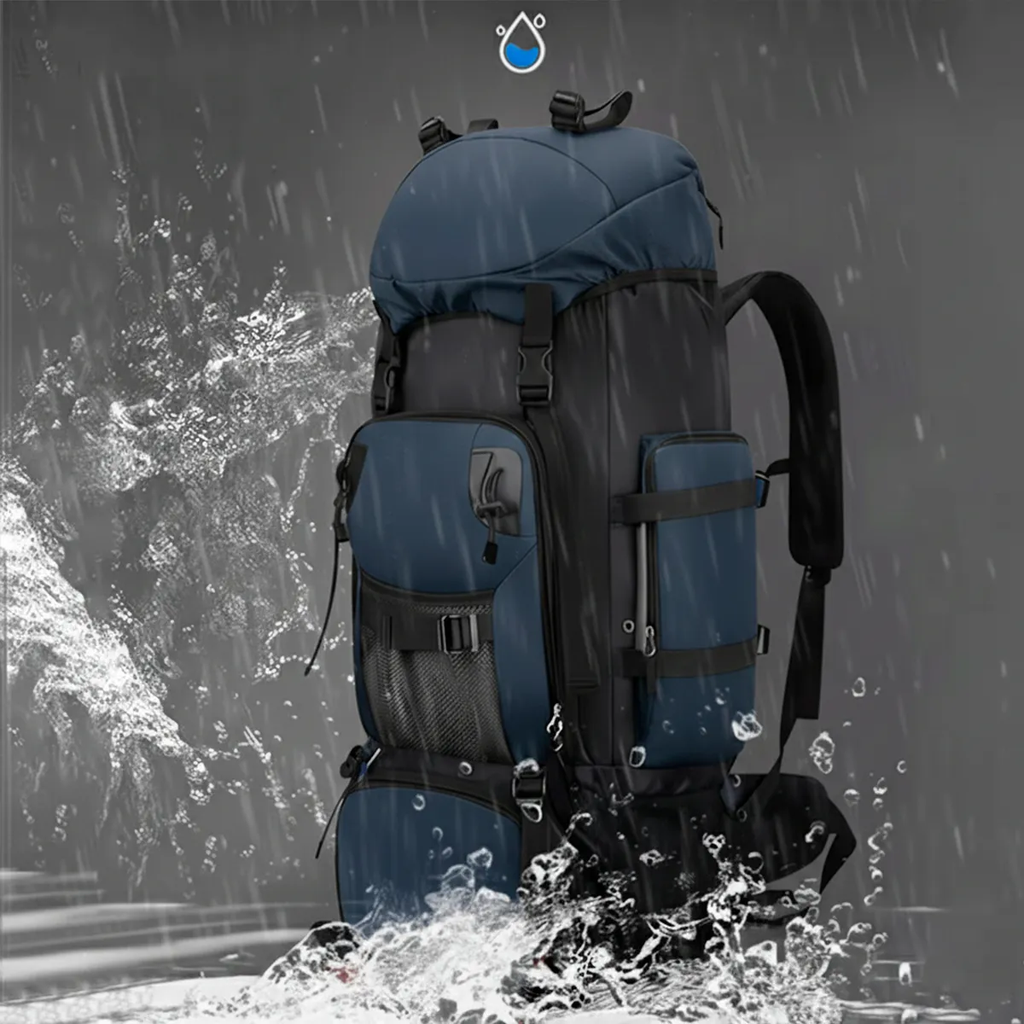 Mochila Cargueira Cume 90L - Azul