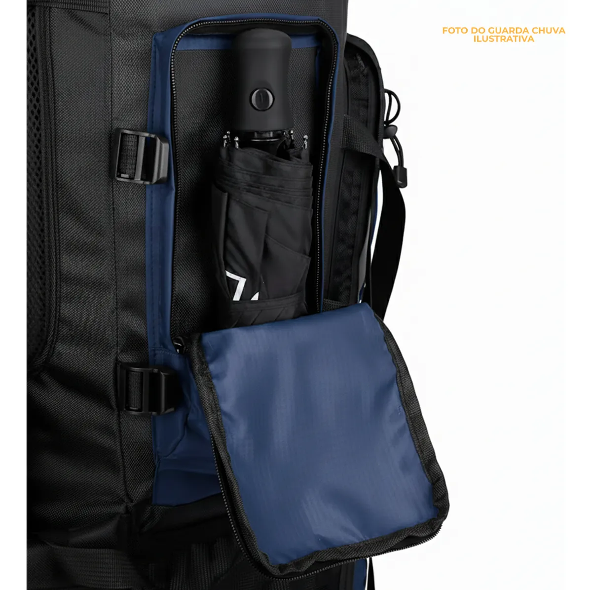 Mochila Cargueira Cume 90L - Azul