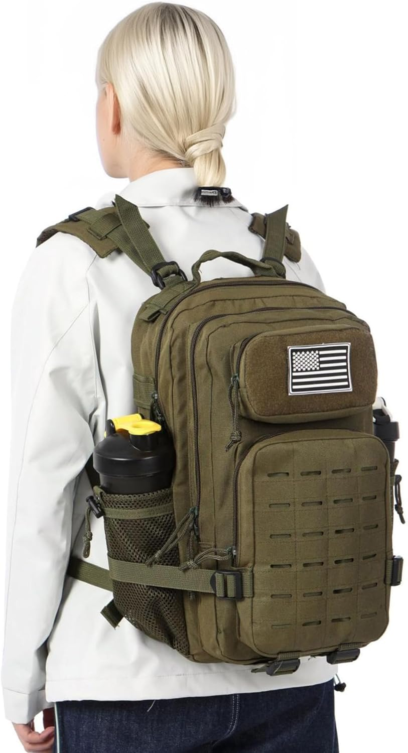Mochila Tática Ágil 25L - Verde
