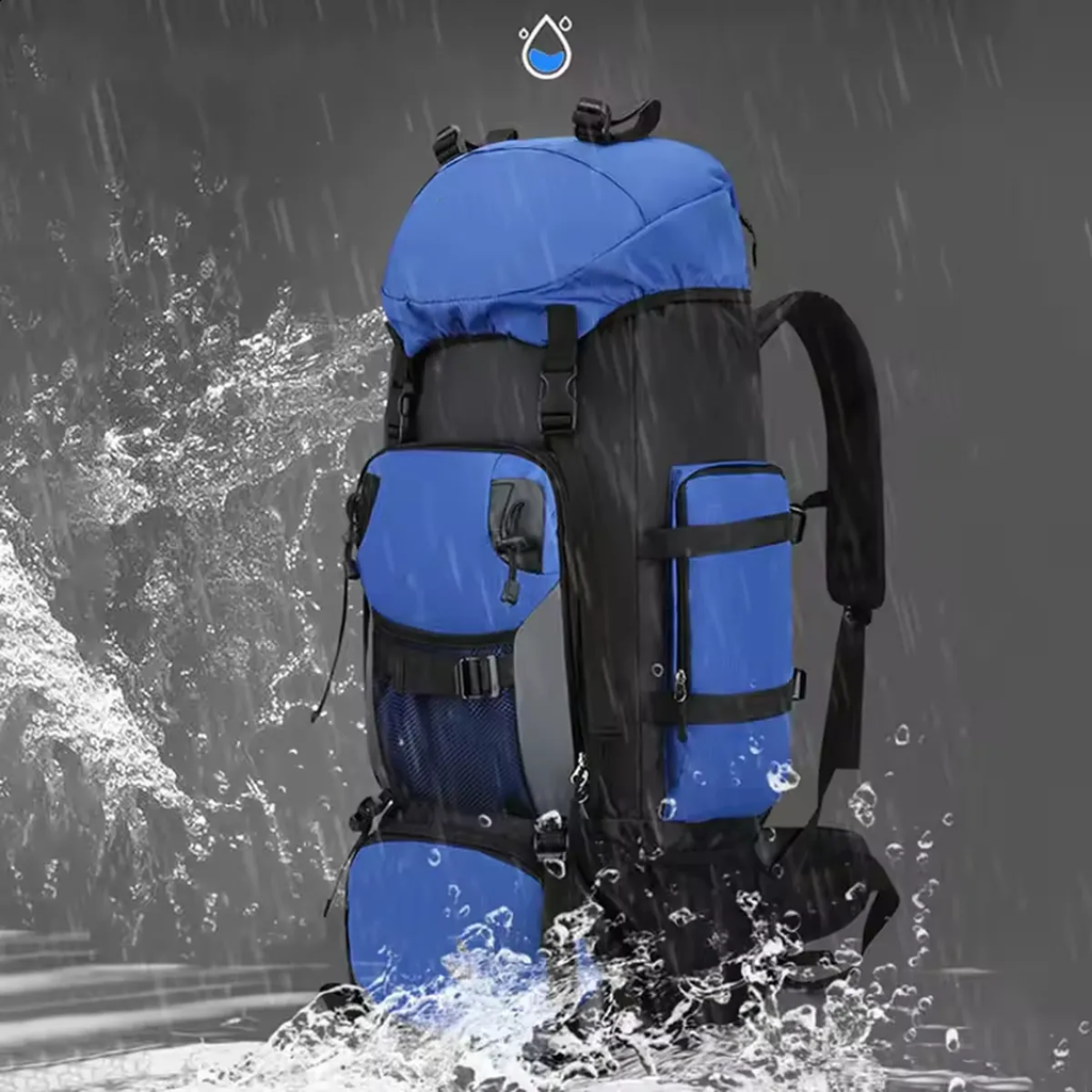 Mochila Cargueira Cume 90L - Azul Celeste