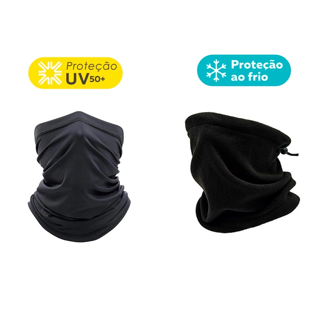 Kit 2 Golas Táticas com Proteção UV 50+