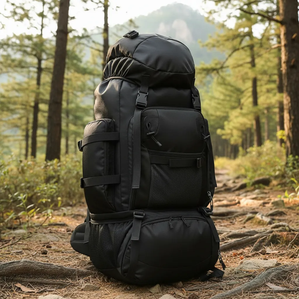 Mochila Cargueira Cume 90L - Preta