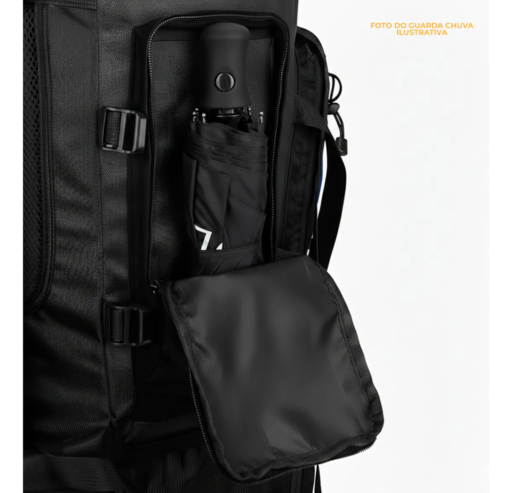 Mochila Cargueira Cume 90L - Preta