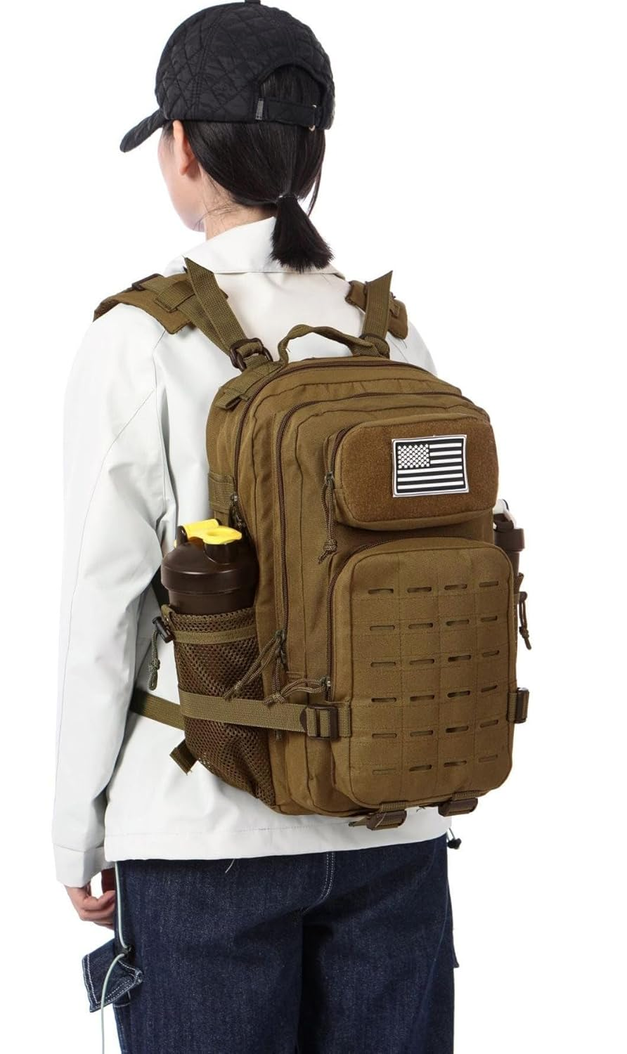 Mochila Tática Ágil 25L - Cáqui