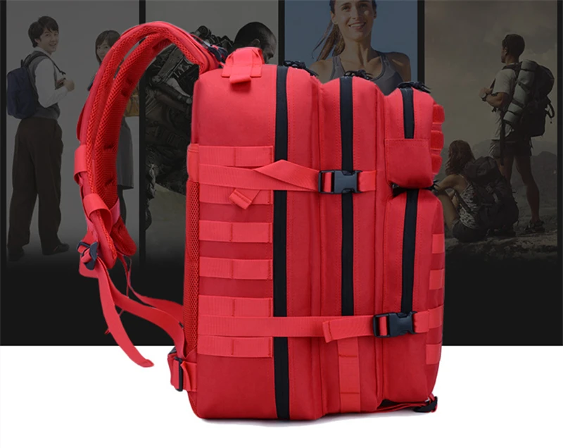 Mochila Tática Recon 50 Litros - Vermelha