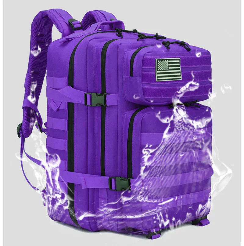 Mochila Tática Recon 50 Litros - Roxa - foto 10