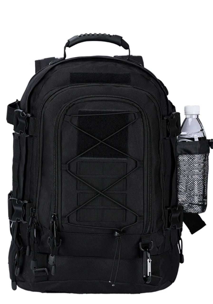 Mochila Expansível 40L a 60L Missão - Preta