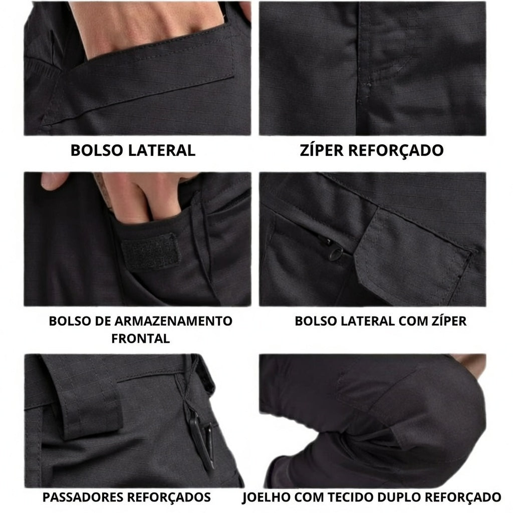 Calça Tática Missão - Preta