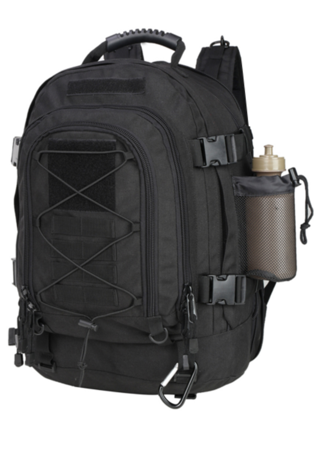 Mochila Expansível 40L a 60L Missão - Preta
