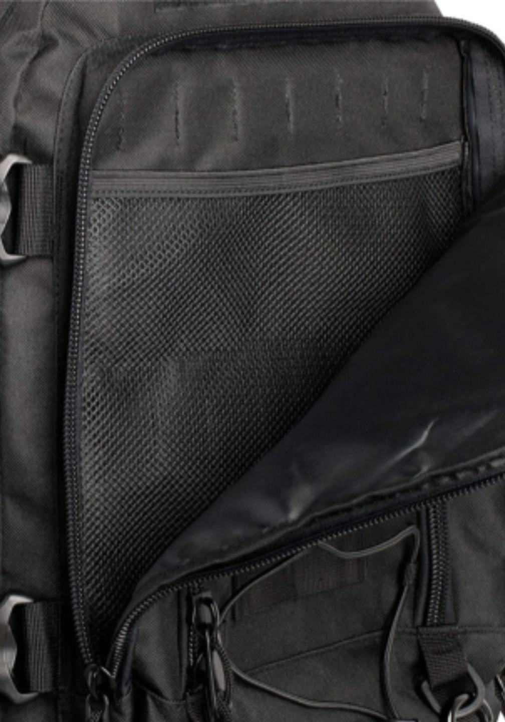 Mochila Expansível 40L a 60L Missão - Preta