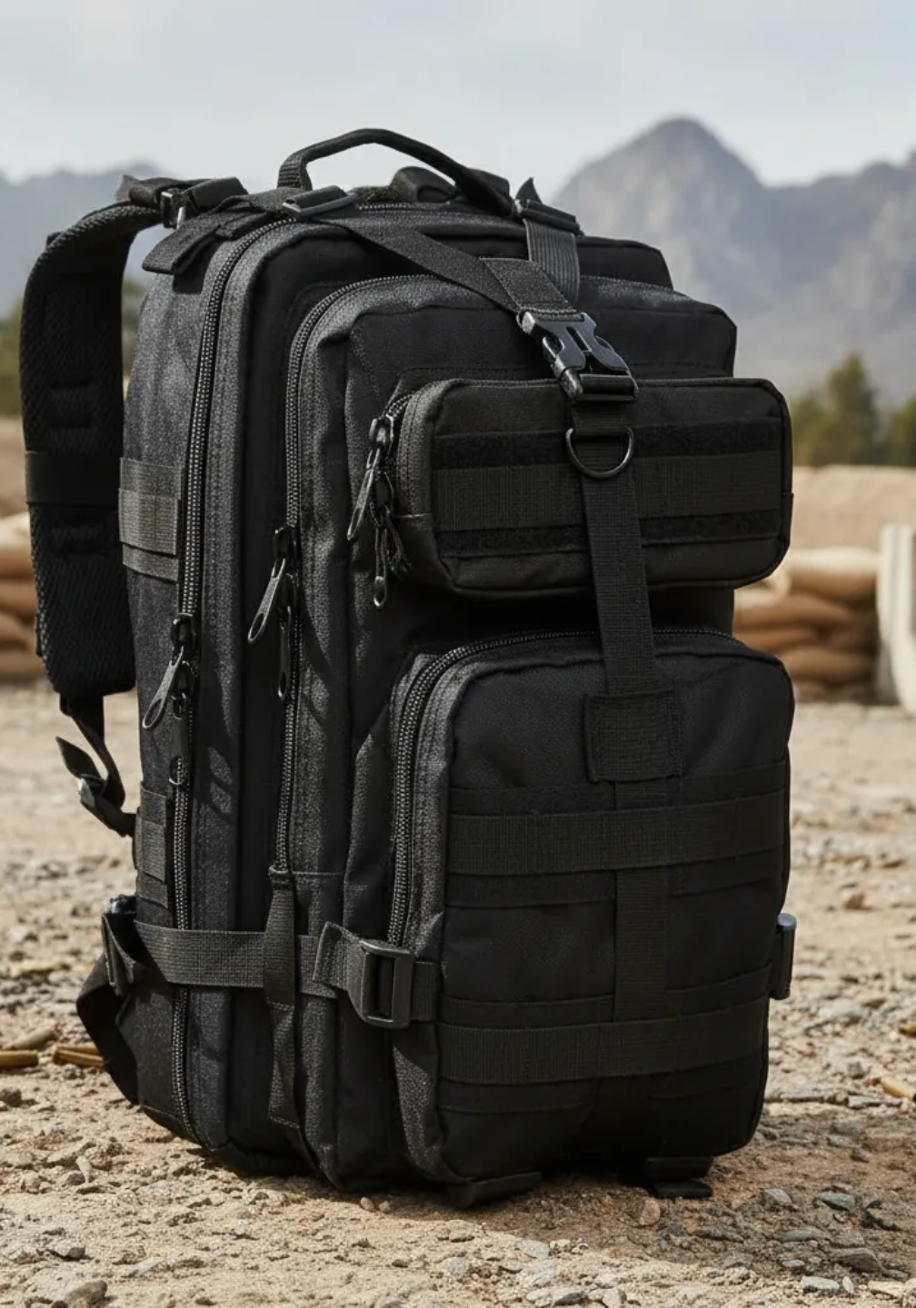 Mochila Tática Recon 30 Litros - Preta