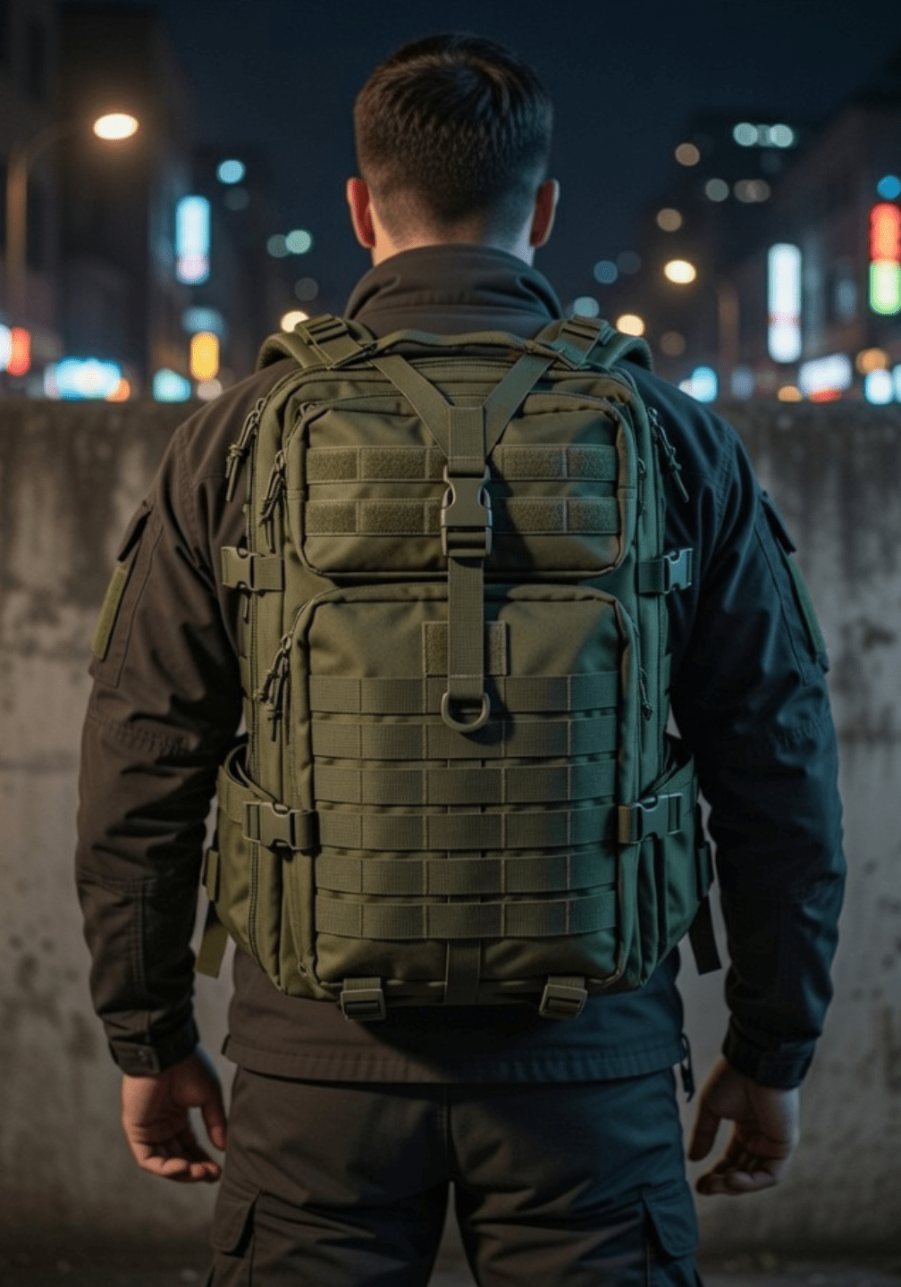 Mochila Tática Recon 50 Litros - Verde Oliva