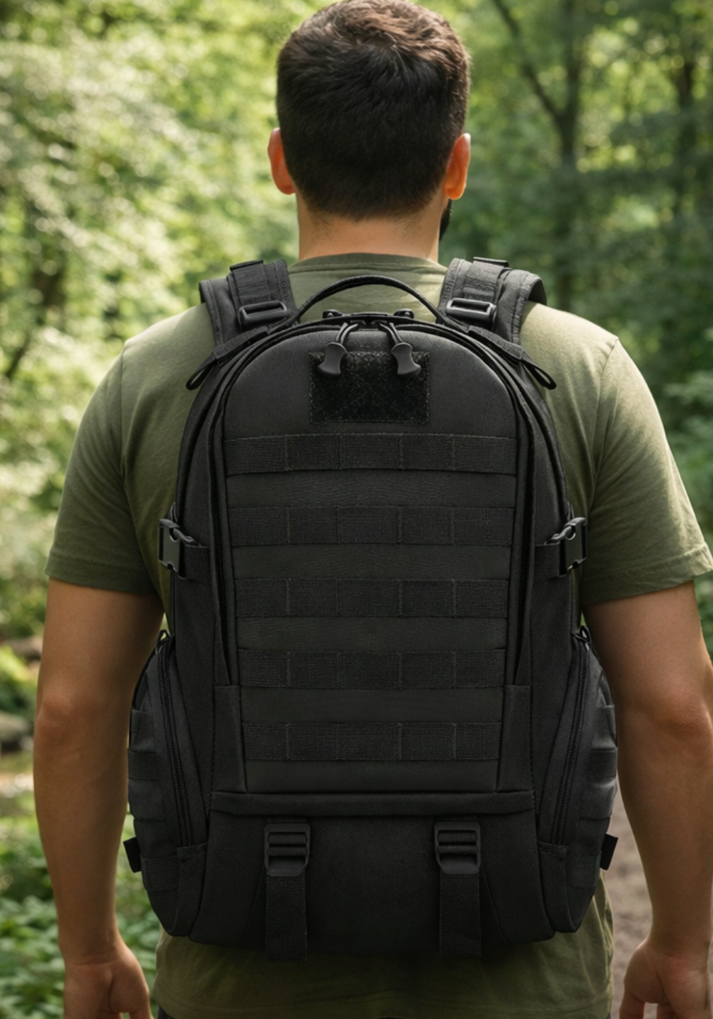Mochila Tática Ferrão 45 Litros - Preta