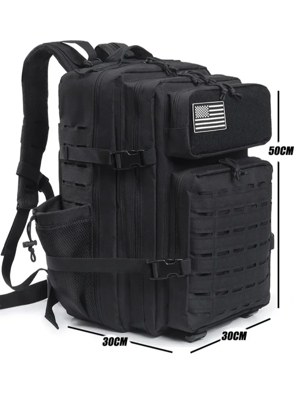 Mochila Andarilho 50 Litros - Preta