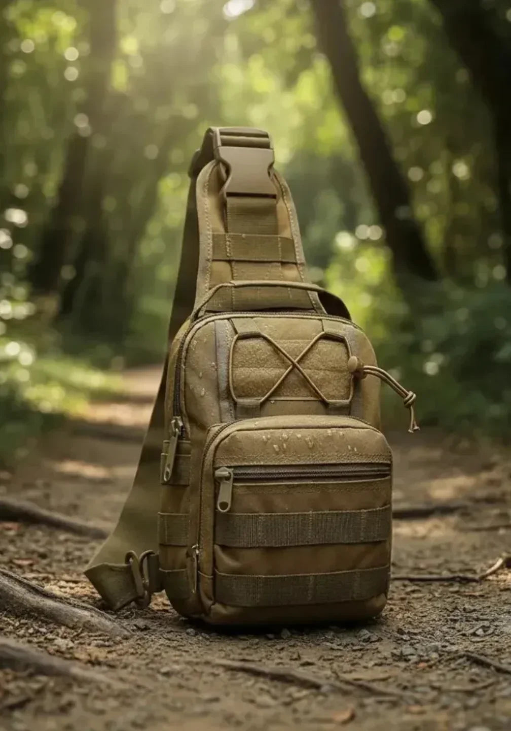Mochila Transversal Tática Trilha