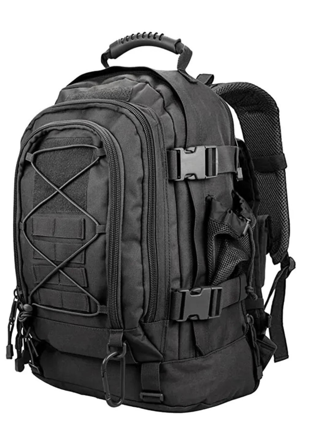 Mochila Expansível 40L a 60L Missão - Preta