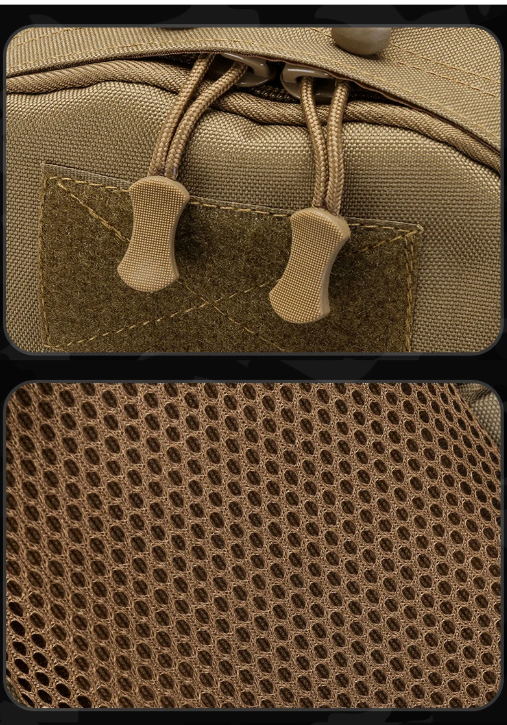 Mochila Tática Ferrão 45 Litros - Cáqui