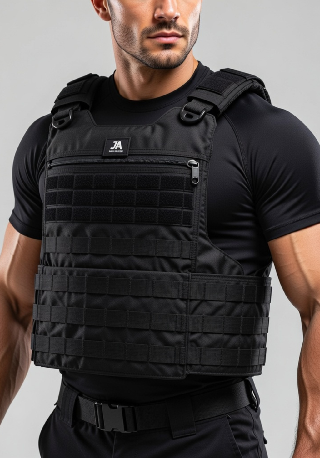 Capa de Colete Modular Batalhão - Preto