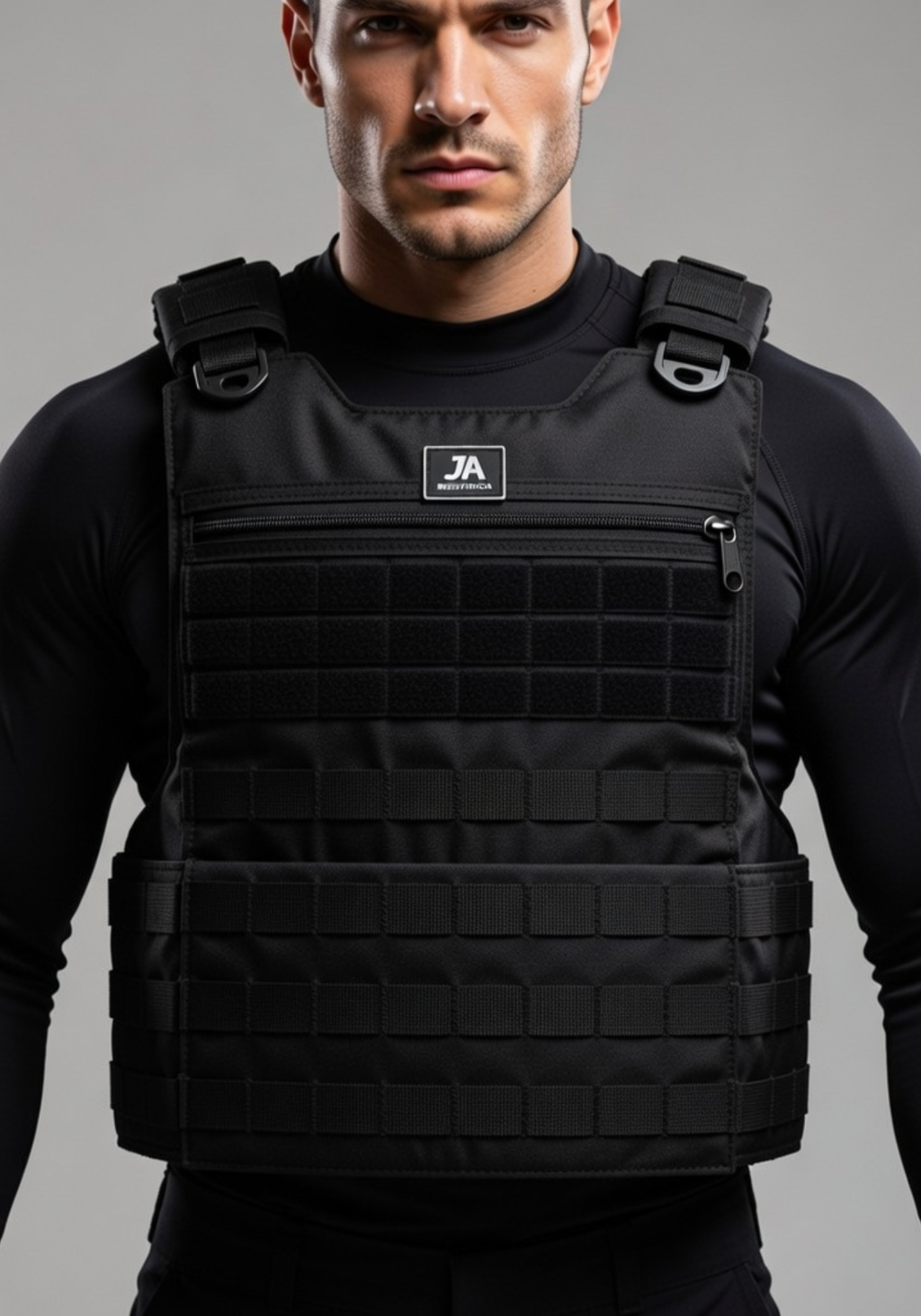 Capa de Colete Modular Batalhão - Preto