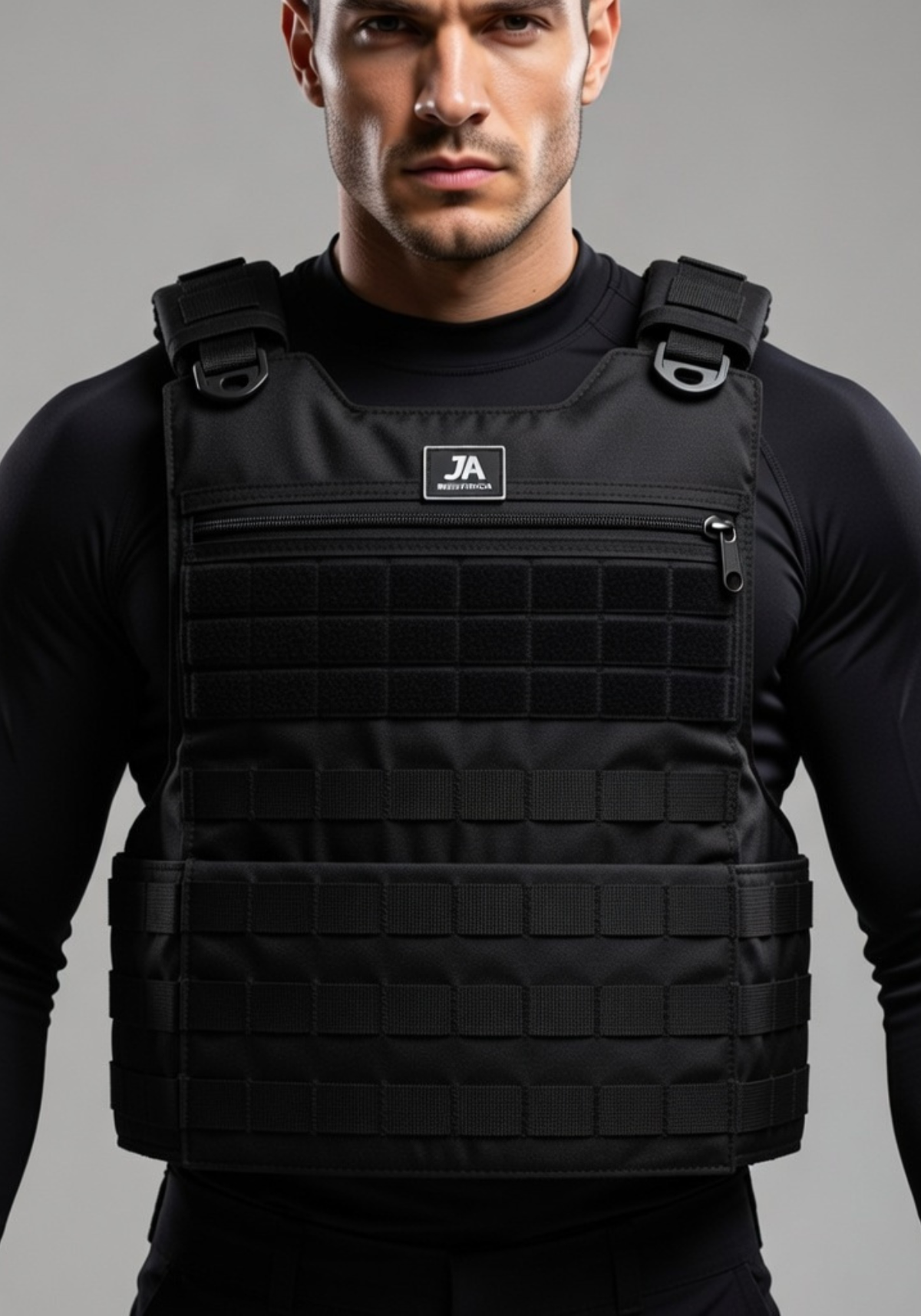 Capa de Colete Modular Batalhão - Preto